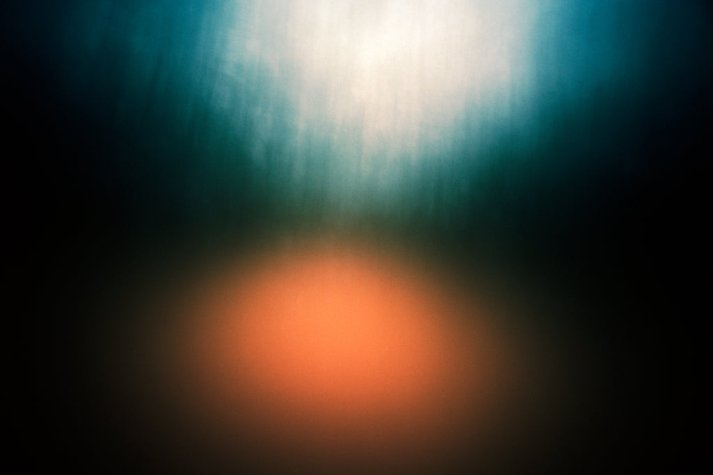 Cool abstract photo of a rainy forest printed on fine art giclee paper. 