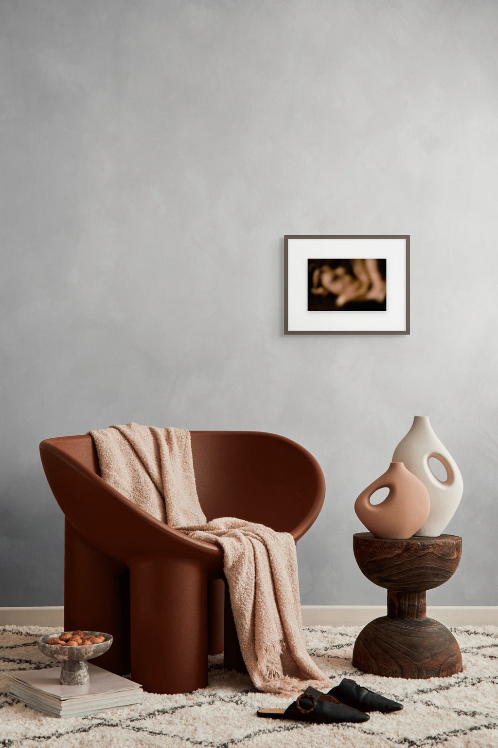Abstract photo of bodies in a fine art photo print on giclee.