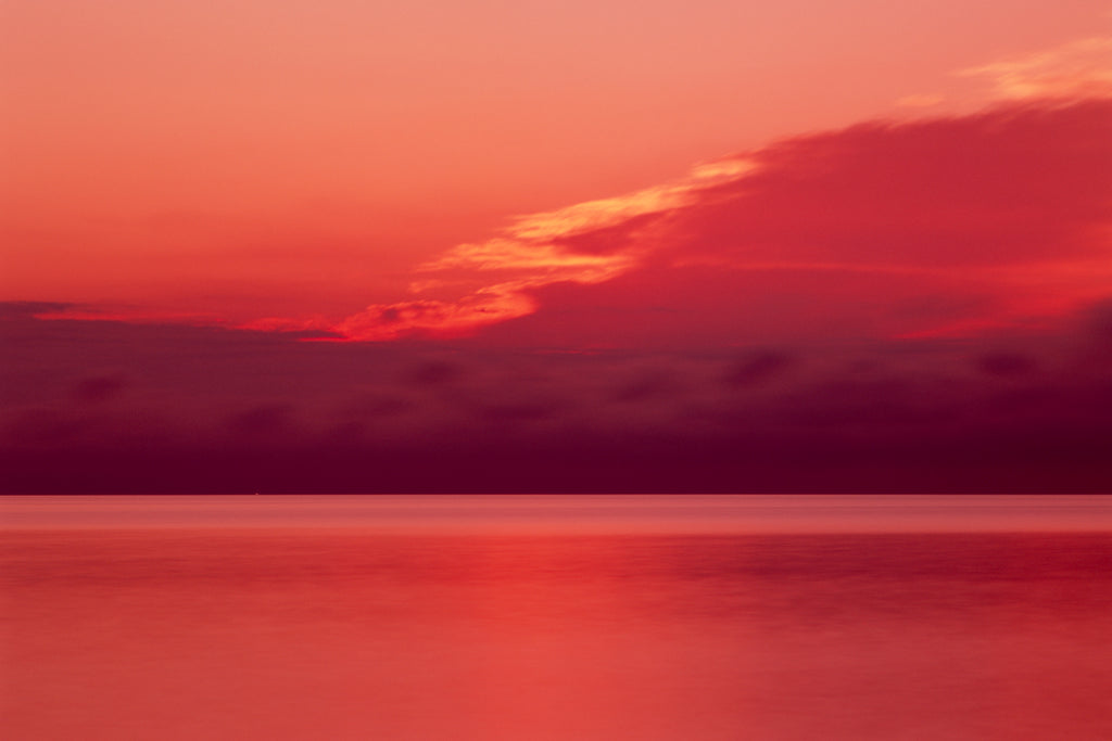incredible pink and yellow sunrise fine art print photograph