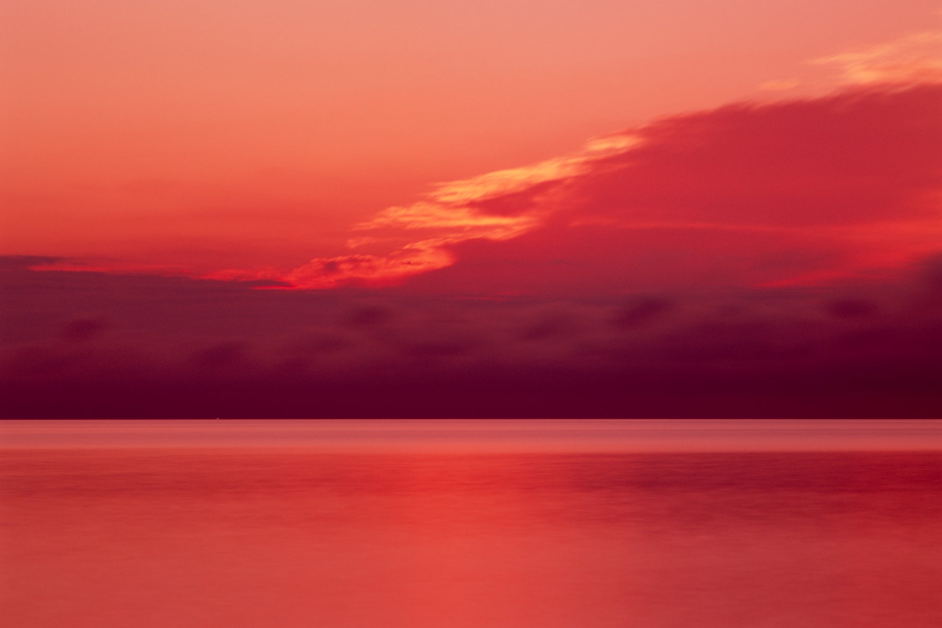 incredible pink and yellow sunrise fine art print photograph