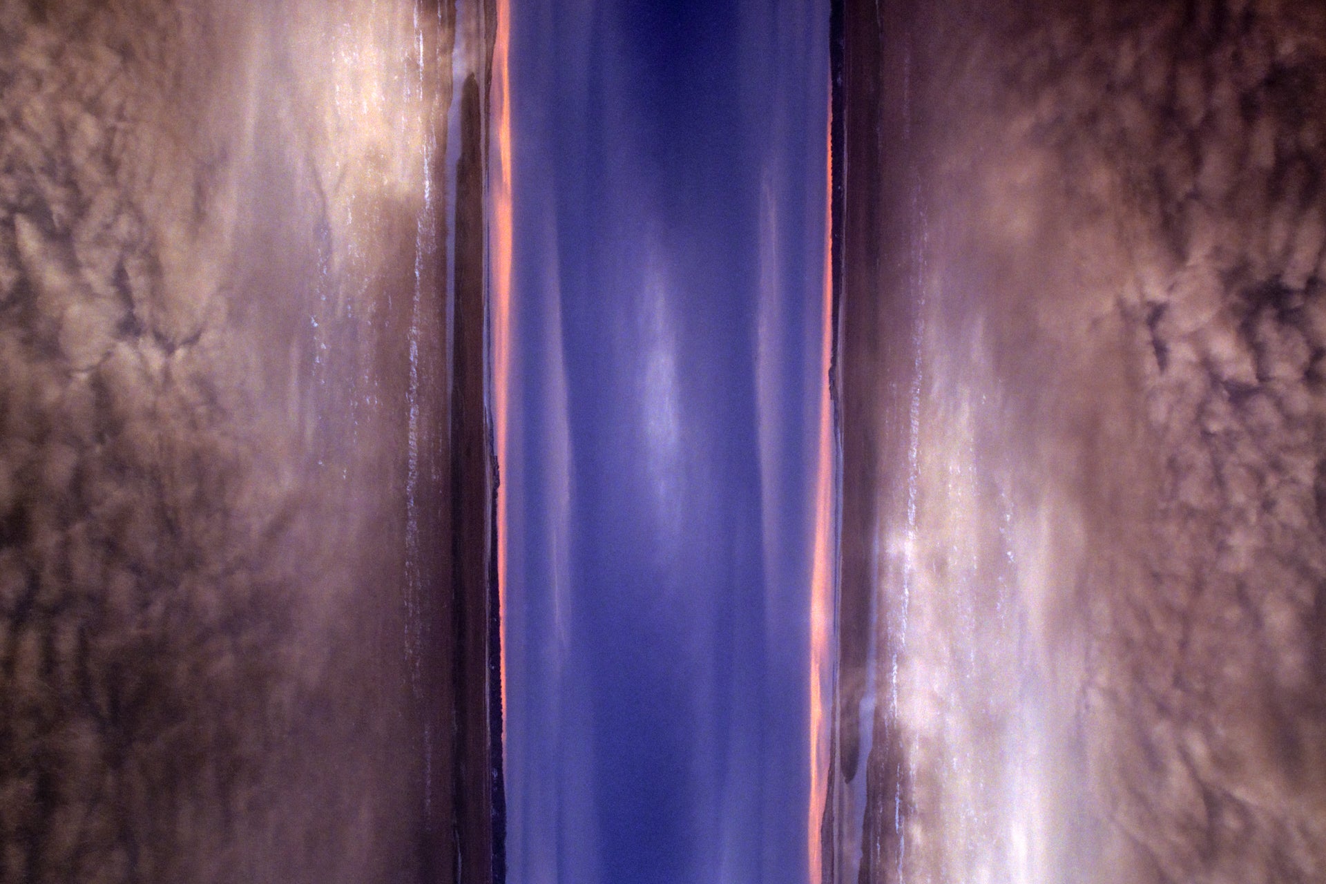 Abstract fine art photograph of a double exposure of a sky with clouds.